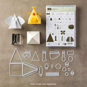 🍒 Stampin’ Up! 🍒 « Playful Pals »  Stamp and « Pyramid Pals» die Set